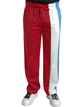 Dolce & Gabbana Multicolor Polyester Men Sweatpants Pants -   -  Dolce & Gabbana.